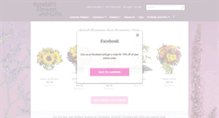 Desktop Screenshot of kendallsflowers.com